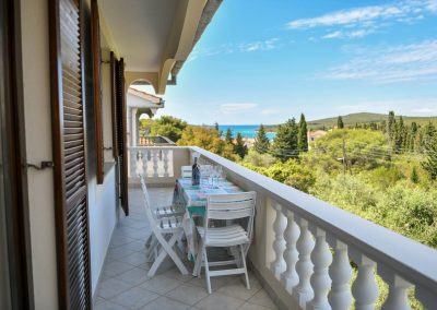 Two bedroom apartment with terrace and a sea view