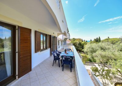 Two bedroom apartment with a large terrace overlooking the olive grove