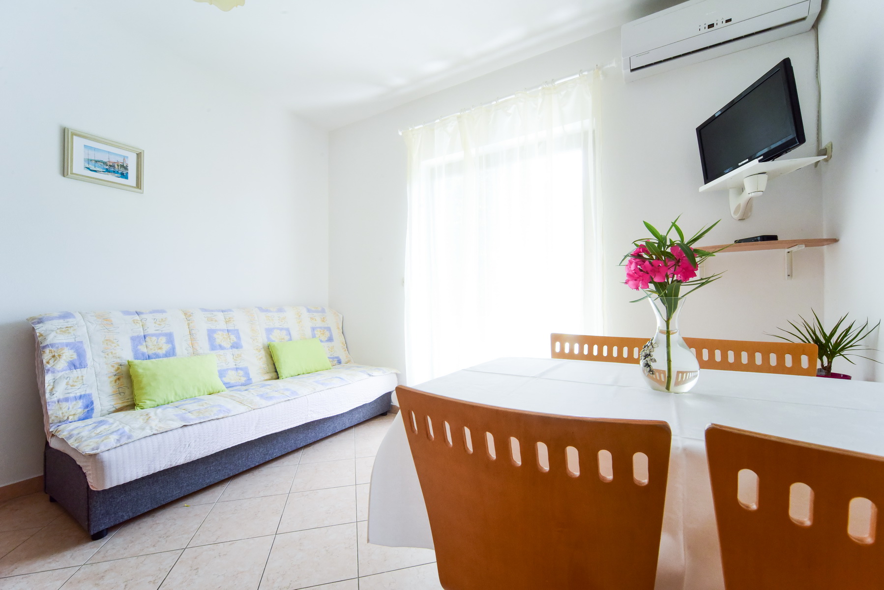 Sunset I cozy one-bedroom apartment terrace surrounded by nature